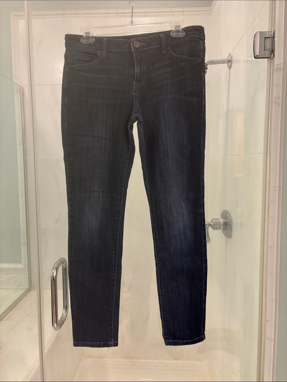 Simply Vera Vera Wang Dark Blue Skinny Jeans